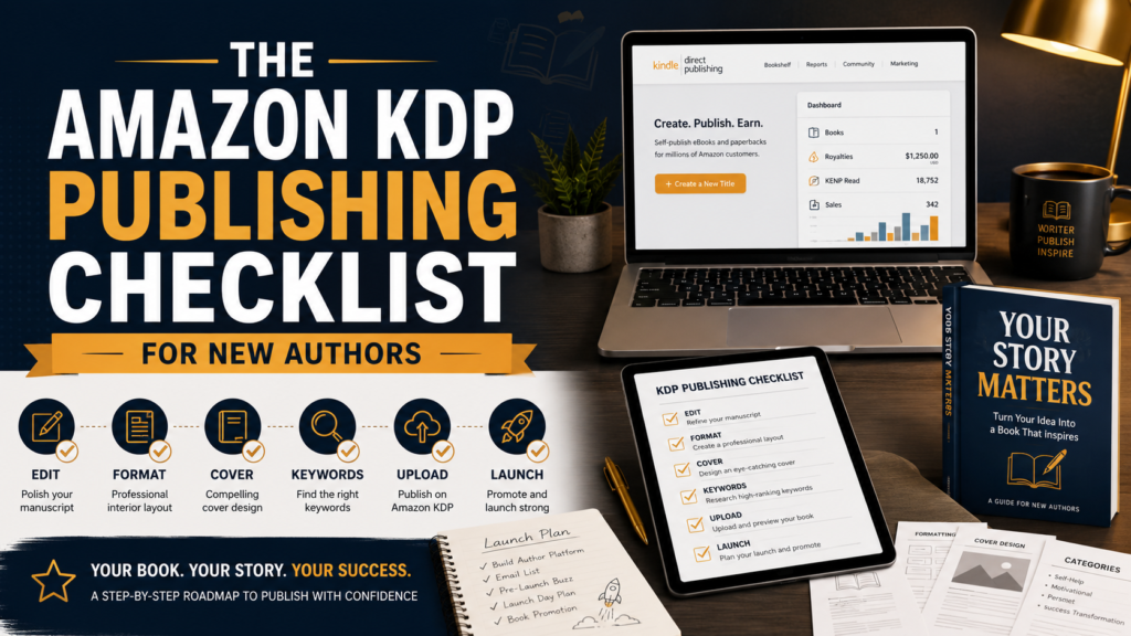 AMAZON KDP PUBLISHING CHECKLIST